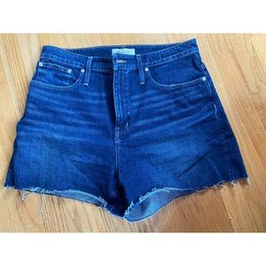 Madewell Curvy Denim Shorts